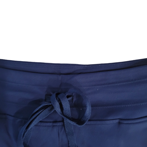 ZYIA Navy Blue Velocity Shorts Lounge Stretch Women's Size XL - Picture 4 of 6